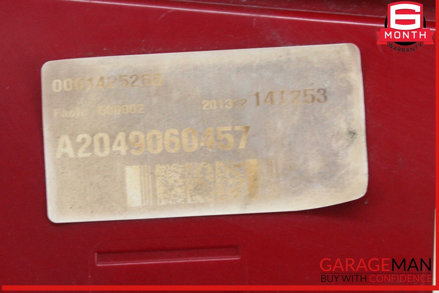 13-15 Mercedes X204 GLK250 Bluetec Rear Right Side Tail Light Lamp LED OEM