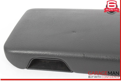 97-04 Mercedes R170 SLK320 Center Console Arm Rest Storage Cover Lid Black OEM