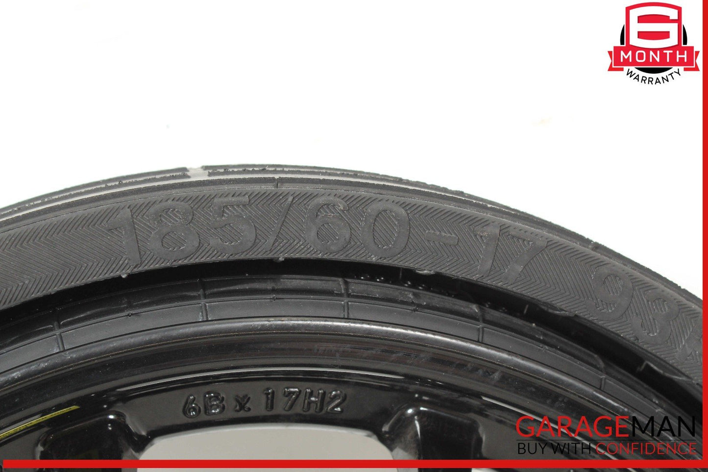 03-12 Mercedes R230 SL500 SL550 Emergency Spare Tire Wheel Donut Rim 17" 17 OEM