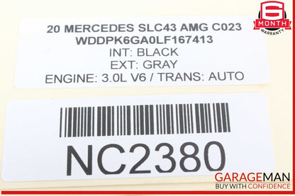 12-20 Mercedes R172 SLC43 AMG Rear Right Wheel Spindle Knuckle Hub Bearing OEM