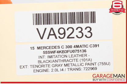 15-18 Mercedes W205 C300 4MATIC Dashboard Sam Signal Acquisition Module Unit OEM