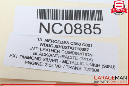 12-14 Mercedes W204 C350 C250 Rear Fuse Relay Box Module 2049060205 OEM