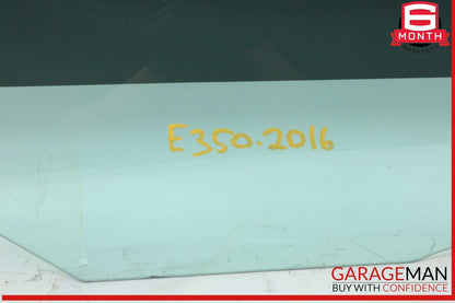 10-16 Mercedes W212 E350 Front Right Passenger Side Door Window Glass OEM