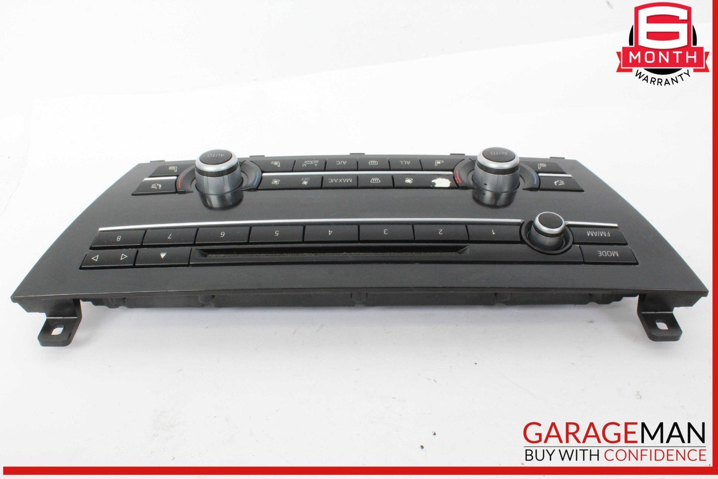 12-18 BMW 640i 650i AC A/C Air Conditioning Climate Control Radio Switch Panel