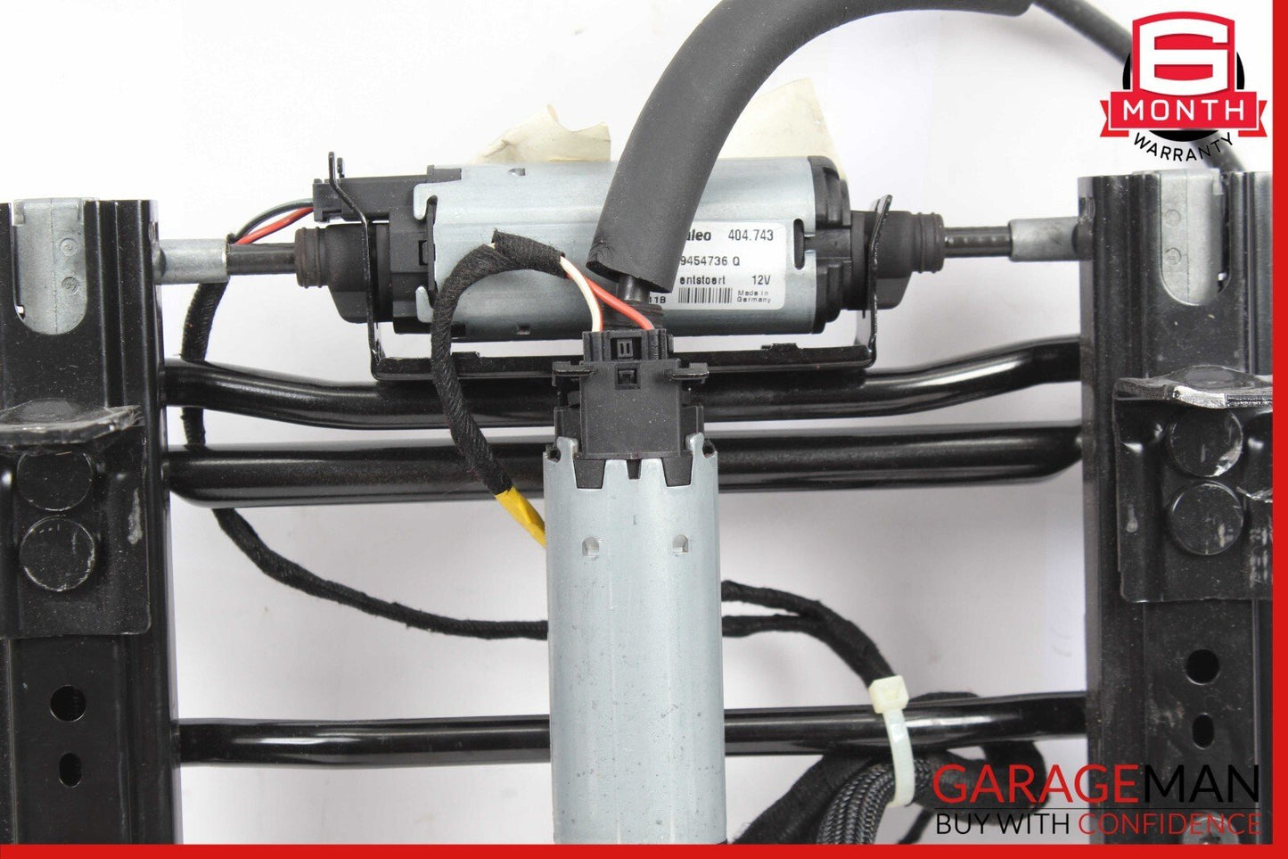 03-13 Maserati Quattroporte S Rear Left Seat Rail Track Frame w/ Motors OEM
