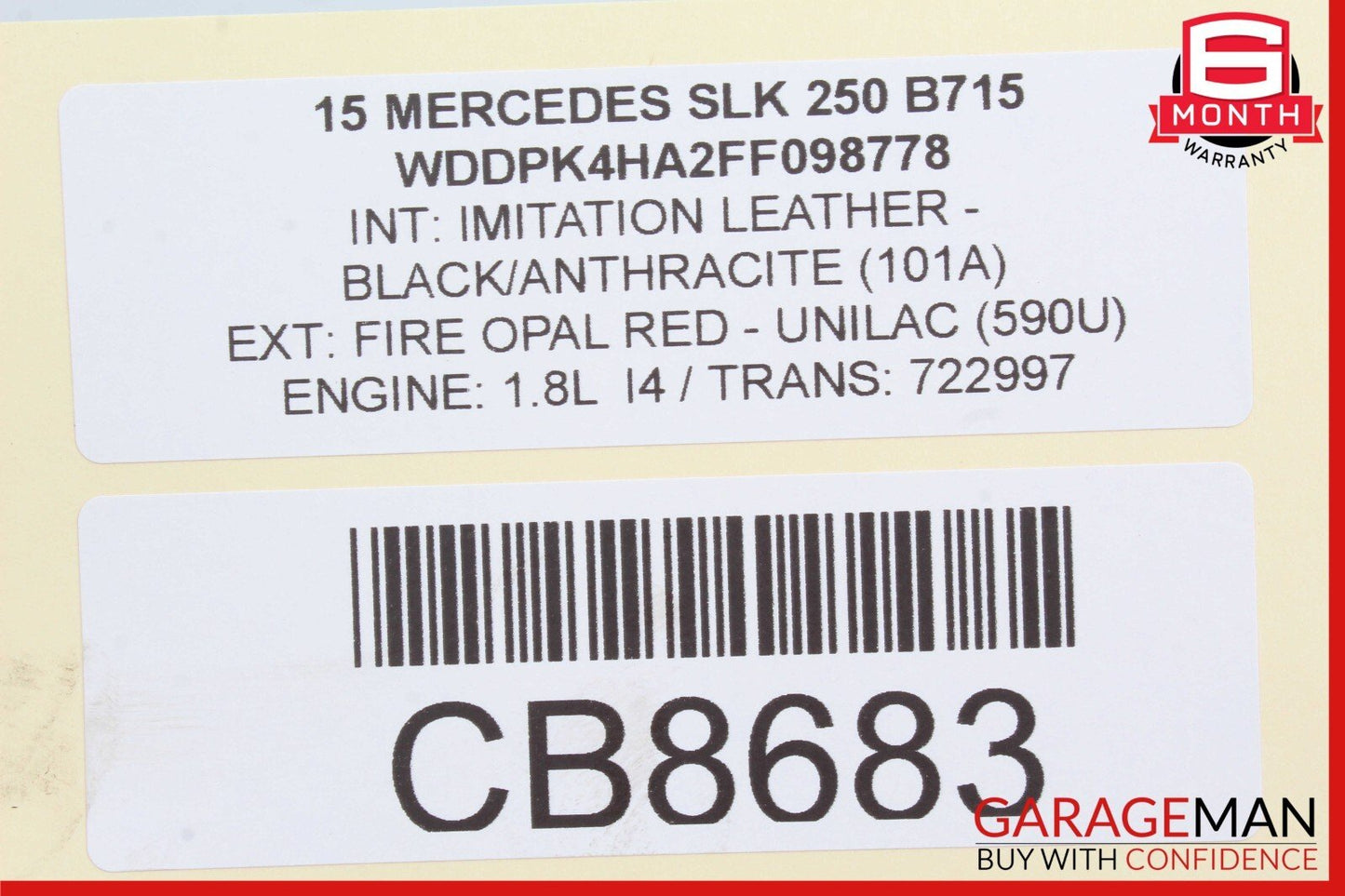 12-20 Mercedes R172 SLK250 Rear Left Wheel Spindle Knuckle Hub Bearing Assy OEM