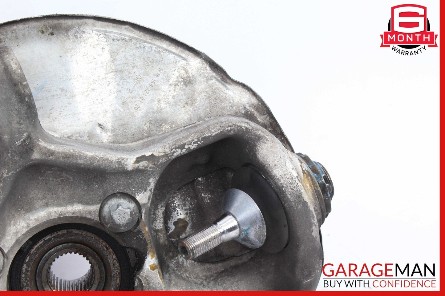 12-19 Mercedes X166 GL450 GLS550 Front Left Wheel Spindle Knuckle Hub Bearing