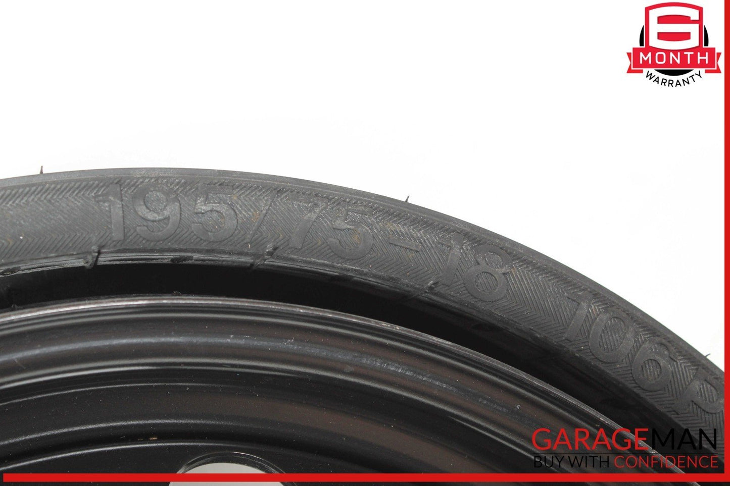 07-15 Audi Q7 Emergency Spare Wheel Rim Tire 6.5 x 18 H2 ET53 OEM