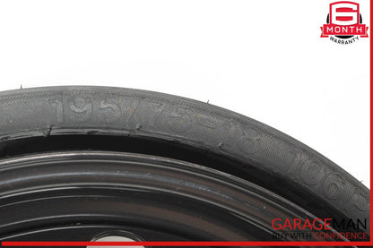 07-15 Audi Q7 Emergency Spare Wheel Rim Tire 6.5 x 18 H2 ET53 OEM
