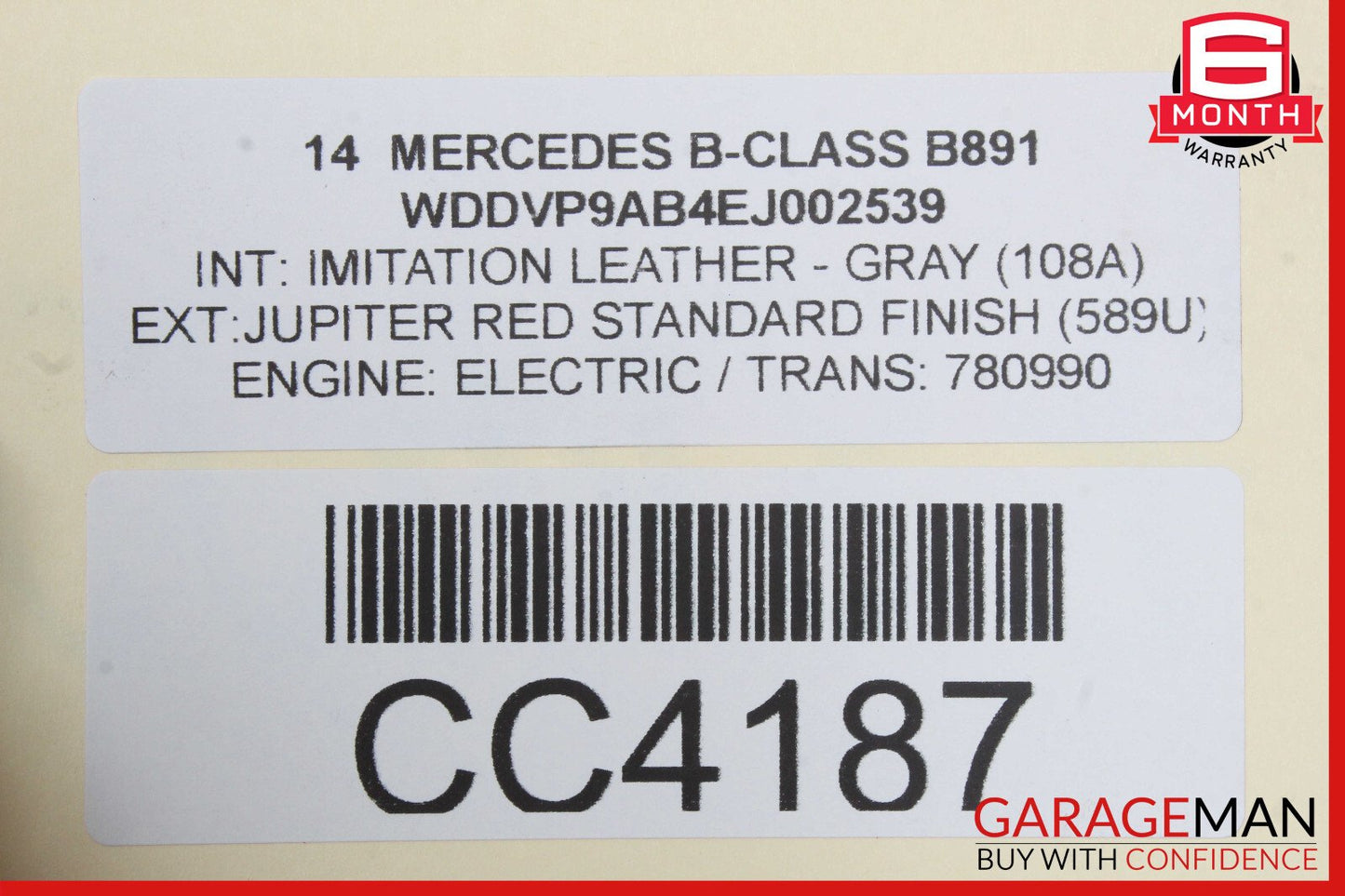 12-19 Mercedes B-Class W242 W246 Engine Cooling Radiator AC Air A/C Condenser