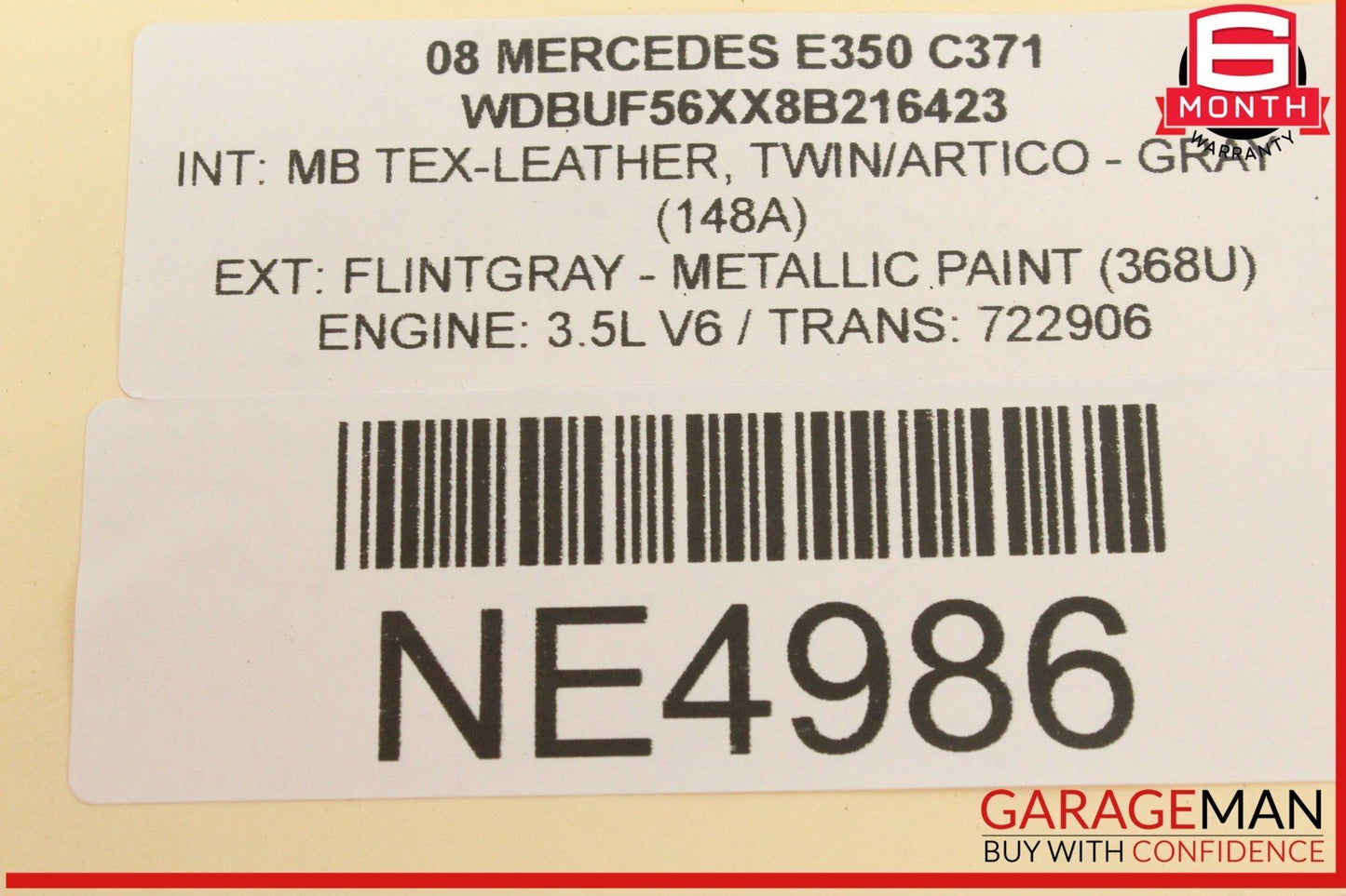 03-12 Mercedes W211 E350 CLS500 SLK280 Front Right Side Seat Control Module OEM