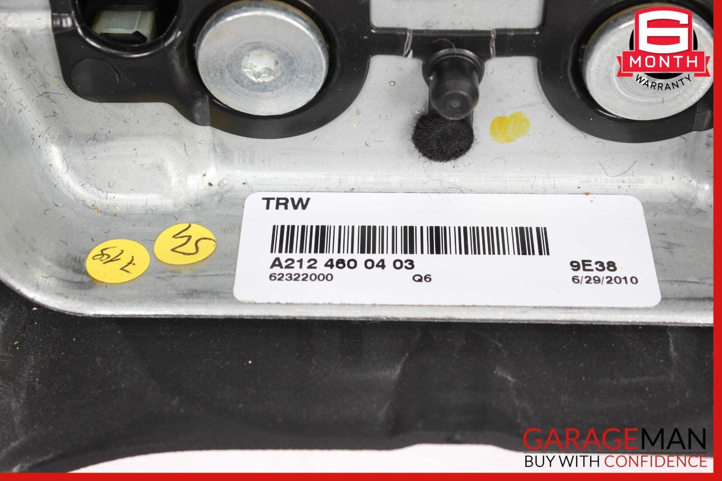 10-13 Mercedes W212 E350 E550 E400 Steering Wheel w/ Paddle Shifters OEM