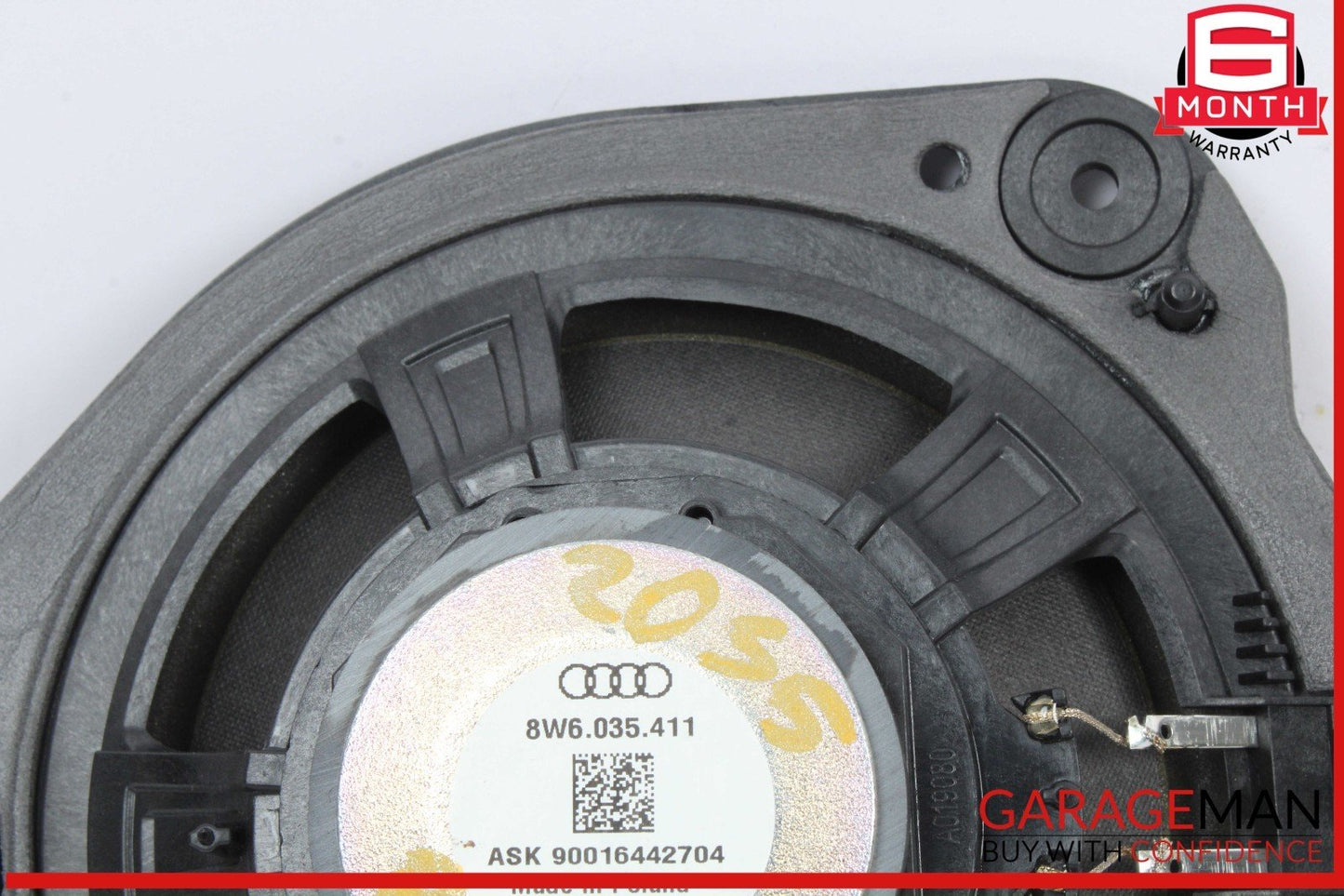 17-24 Audi S5 RS5 Rear Left and Rear Right Side Door Audio Speaker Set of 2 OEM