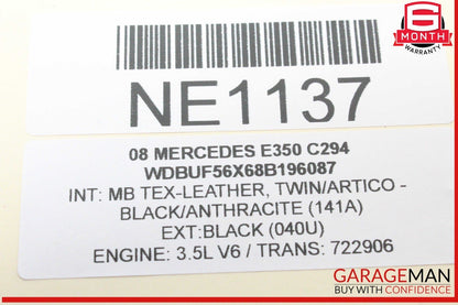 03-11 Mercedes W211 E350 Front Left Side Seat Control Module 2118704085 OEM