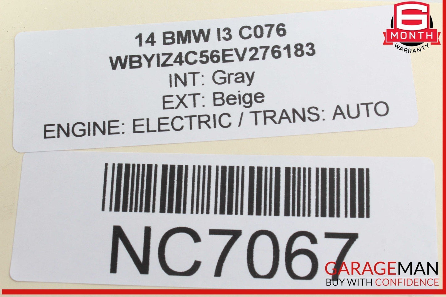 14-21 BMW i3 I01 Hybrid Rear Left Driver Side Spindle Knuckle Wheel Hub OEM