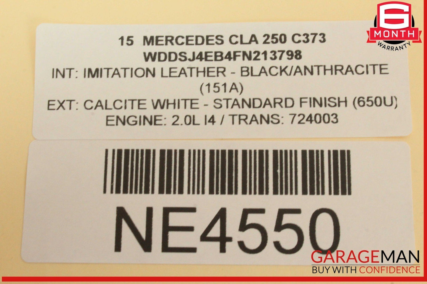 14-19 Mercedes W117 CLA250 Speedometer Instrument Cluster Gauge 1179004401 OEM