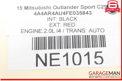 11-15 Mitsubishi Outlander Sport Front Right Passenger Side Fog Light Foglight