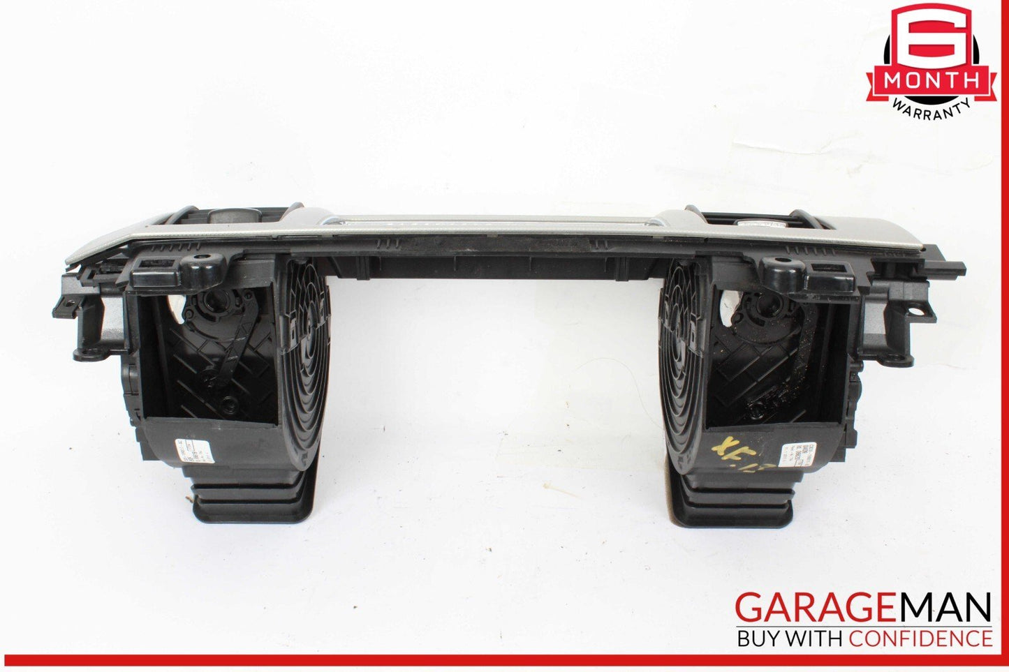 12-15 Jaguar XF Front Center Dash Dashboard Air Vent Cover Trim Panel OEM
