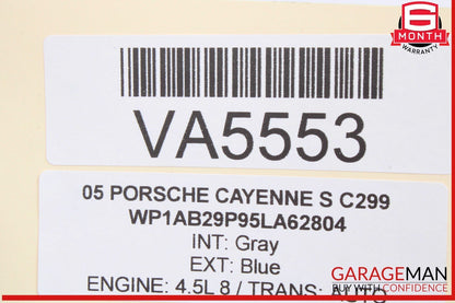 03-06 Porsche Cayenne S 955 Left Side Engine Exhaust Camshaft 94810518101
