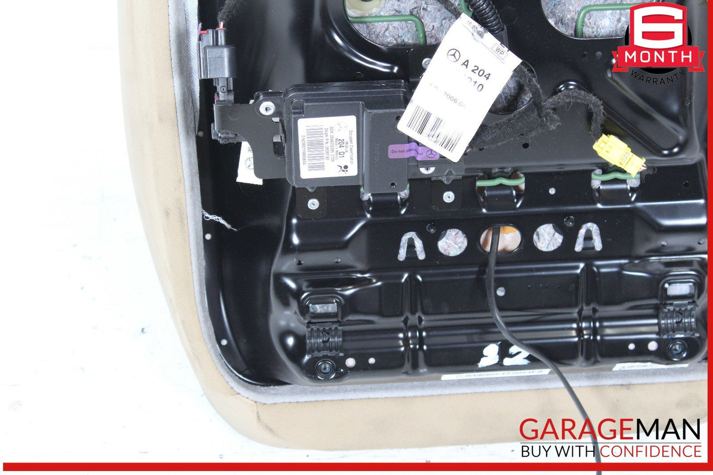 08-14 Mercedes W204 C250 C350 Front Right Side Lower Bottom Seat Cushion OEM