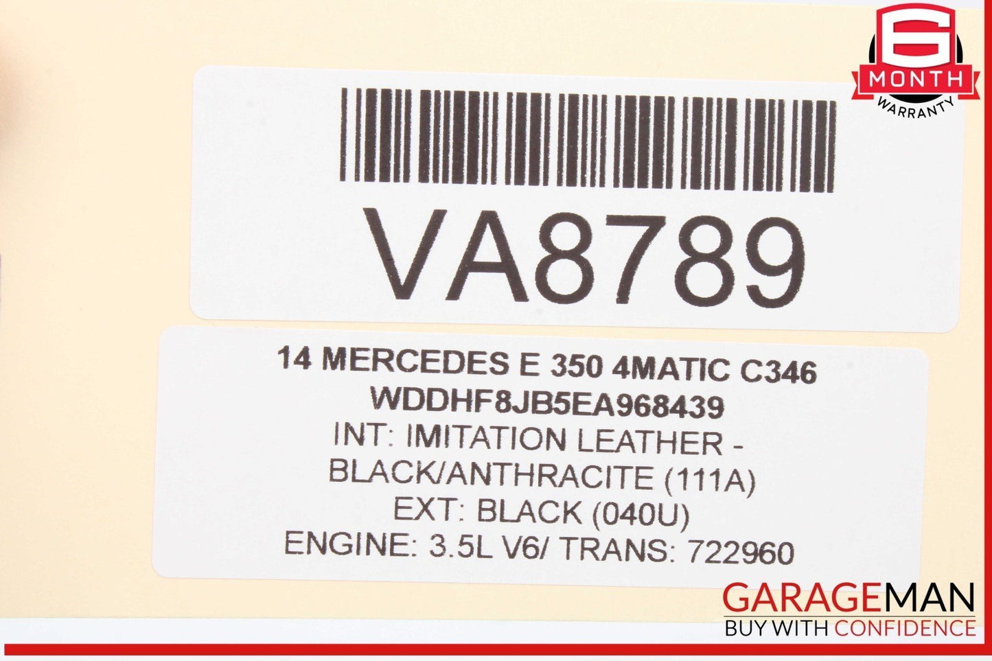 08-20 Mercedes W212 E350 4MATIC Front Right Side Seat Control Module Unit OEM