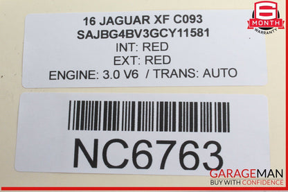 16-23 Jaguar XF XE Front Windshield Linkage w/ Wiper Motor W000060842 OEM