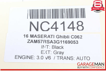14-17 Maserati Ghibli Front Fuse Relay Box 670030450 OEM