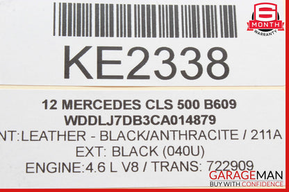 12-18 Mercedes W212 E350 Front Left or Right Engine Timing Chain Cover Plate OEM