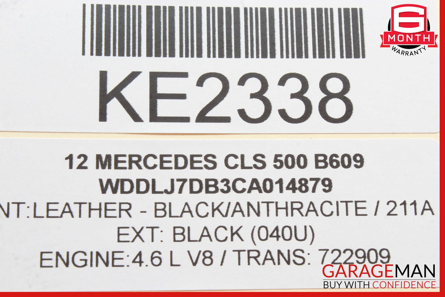 12-18 Mercedes W212 E350 Front Left or Right Engine Timing Chain Cover Plate OEM