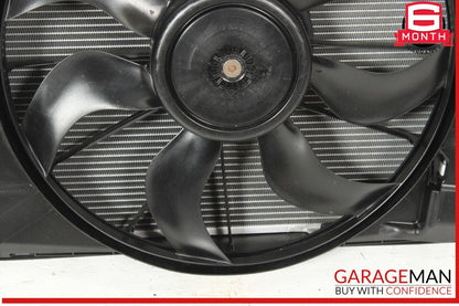 12-15 Mercedes R172 SLK250 Radiator Cooling Fan Motor AC Condenser Assy OEM