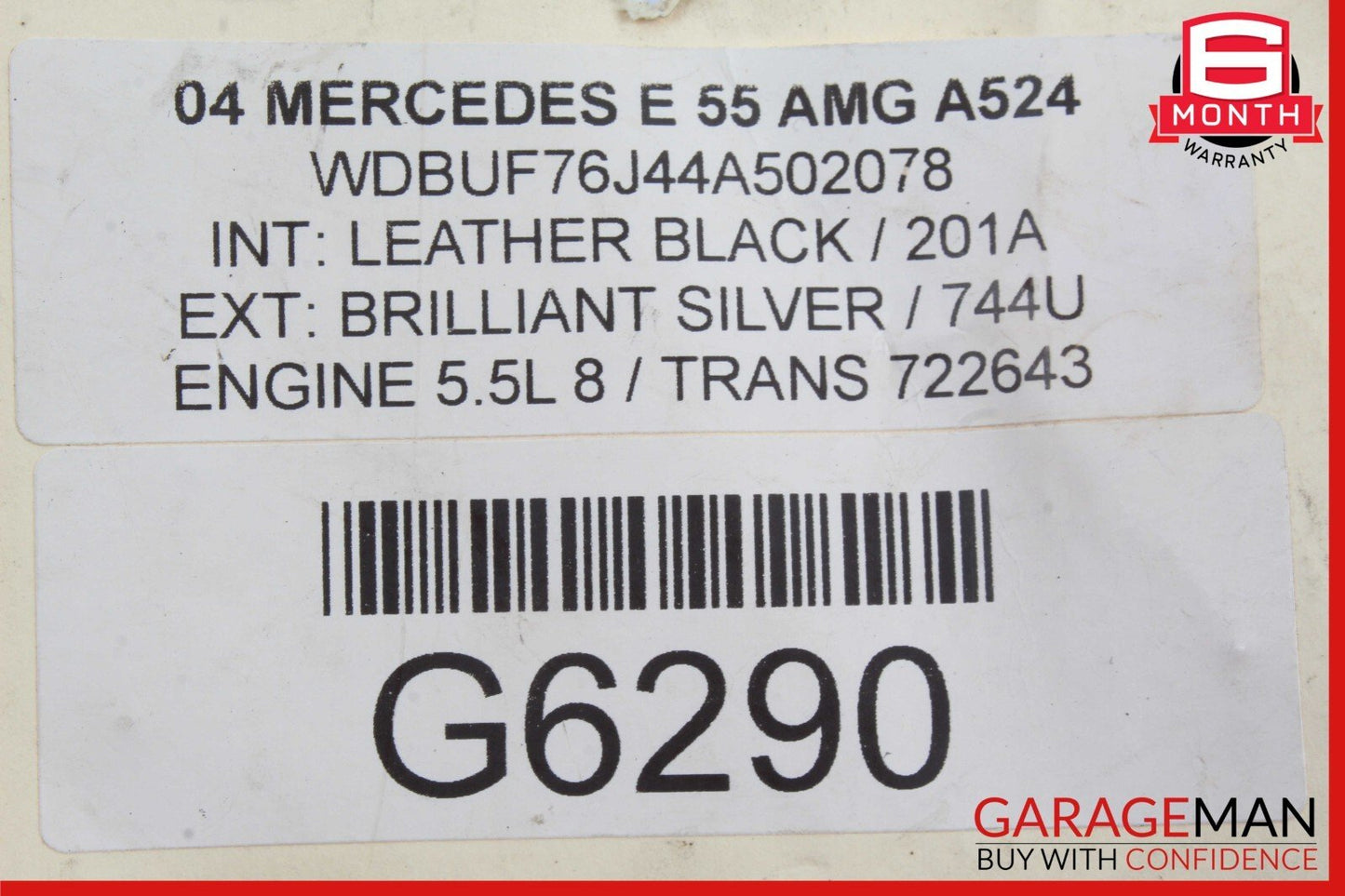 03-09 Mercedes W211 E350 E500 Rear Left Side Keyless Go Door Lock Latch Actuator