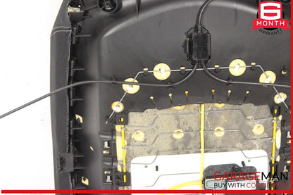 10-17 Mercedes E350 C250 Coupe Front Right Side Top Upper Seat Cushion Black OEM