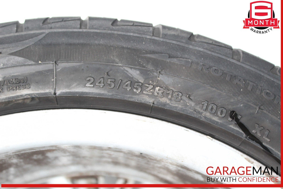 09-15 Jaguar XF Complete Wheel Tire Rim Set of 4 Pc 8.5 x 18 OEM