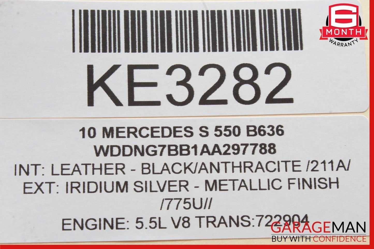 07-14 Mercedes W221 S550 CL550 Door Lock Switch Front Right Side 2218213151 OEM