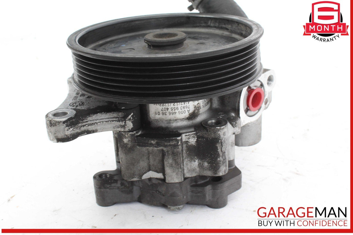 12-14 Mercedes W204 C250 Power Steering Pump Reservoir Hose Tube Assembly OEM