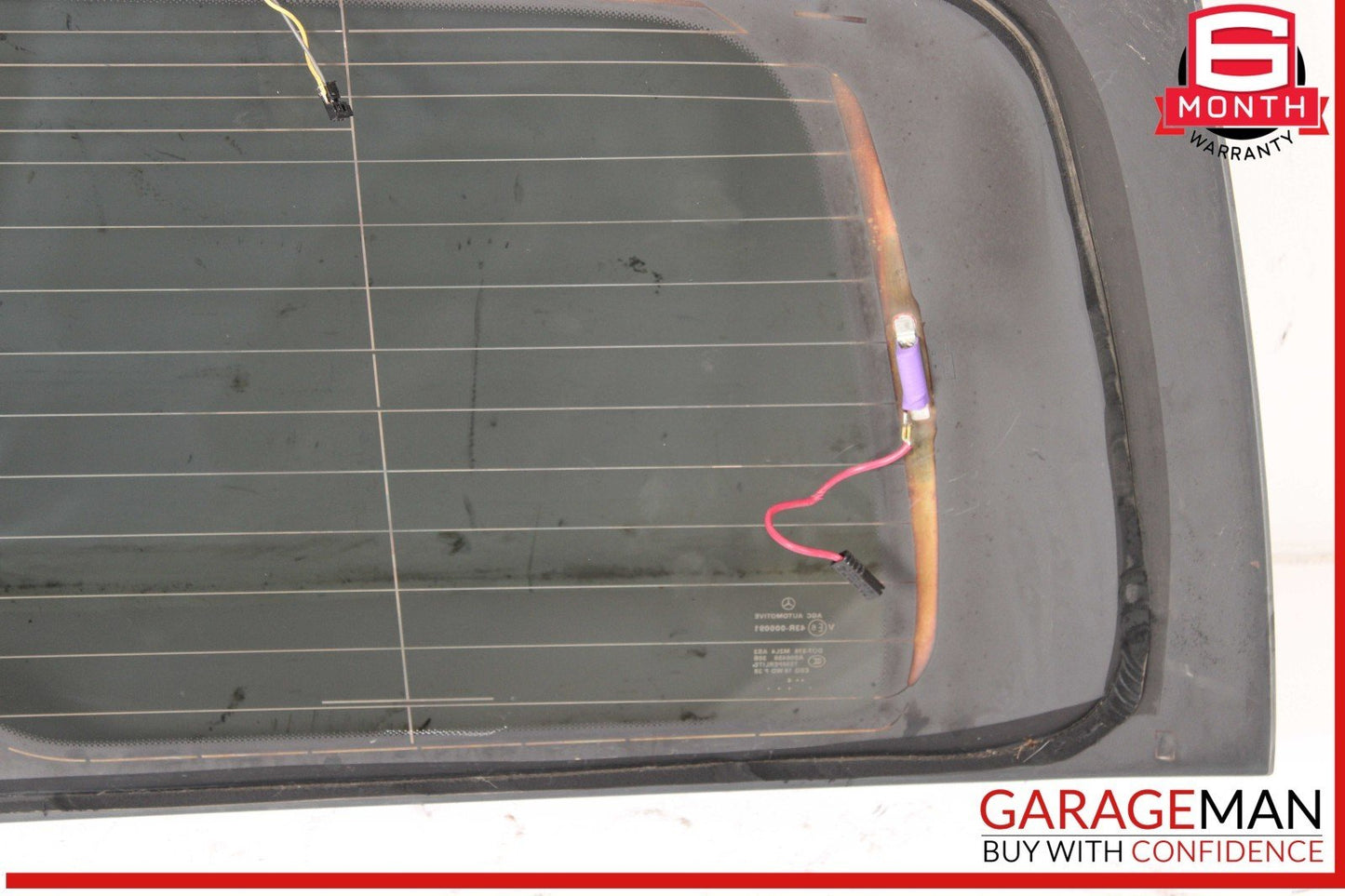 13-19 Mercedes X166 GL550 Trunk Lid Tailgate Hatch Windshield Window Glass OEM