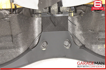 14-22 Maserati Ghibli M157 Rear Seat Cushion Lower Bottom Black OEM