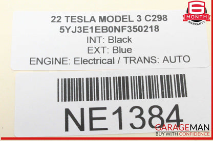 20-25 Tesla Model 3 Rear Left Driver Side Exterior Door Handle OEM