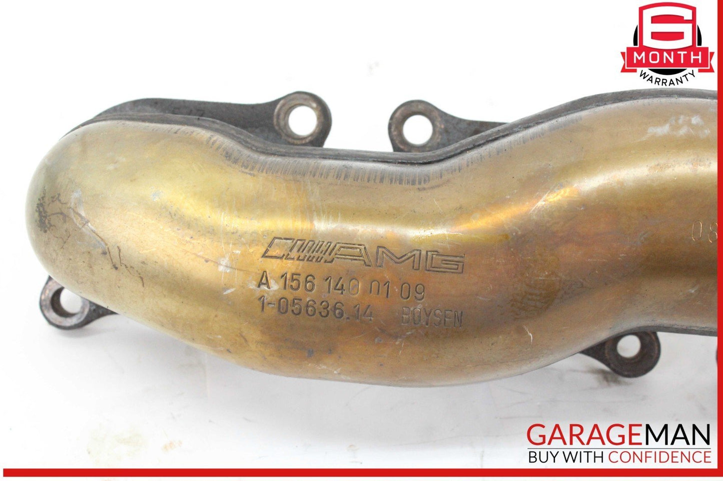 07-15 Mercedes W204 C63 E63 SL63 AMG 6.3L Left Side Exhaust Manifold OEM