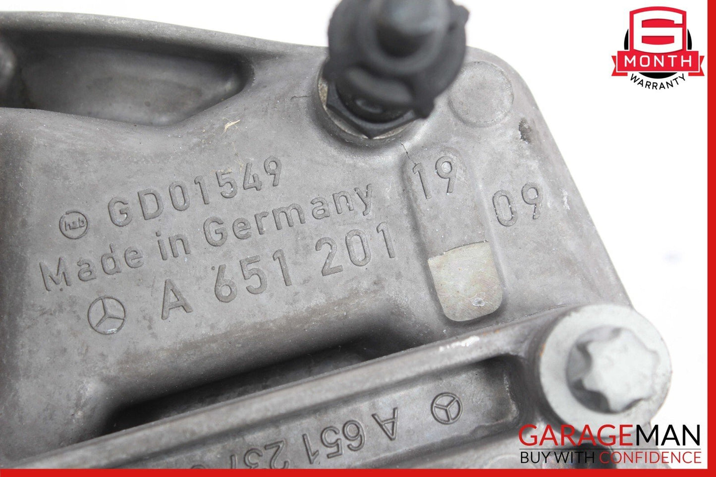13-16 Mercedes X204 GLK250 Alternator Mounting Bracket 6512011909 OEM