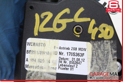 06-13 Mercedes X164 GL450 4MATIC Panoramic Sunroof Sun Roof Motor 1648201442 OEM