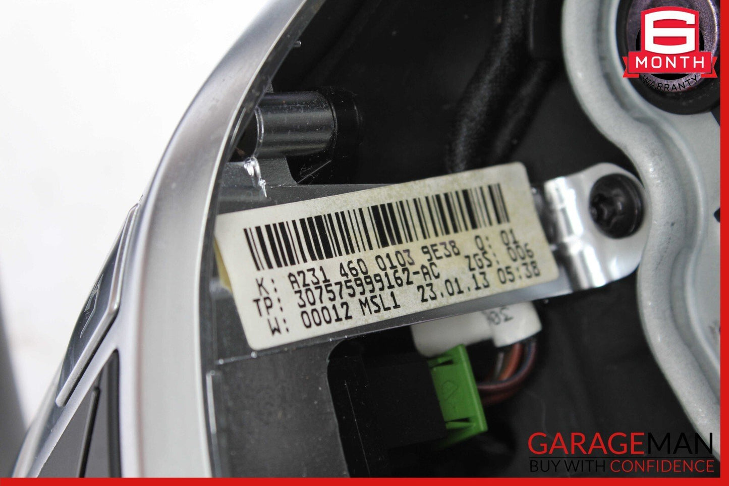 12-16 Mercedes R172 SLK250 SLK300 SLK350 Driving Steering Wheel Black OEM