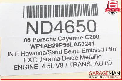 03-10 Porsche Cayenne 955 957 Power Distribution Fuse Relay Box Junction Unit
