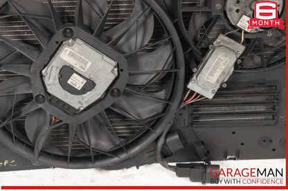 03-10 Porsche Cayenne 955 957 Engine Coolant Radiator w/ Oil Cooler Assembly OEM