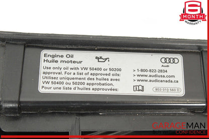 09-17 Audi SQ5 Q5 Radiator Support Panel 8R0805594D OEM