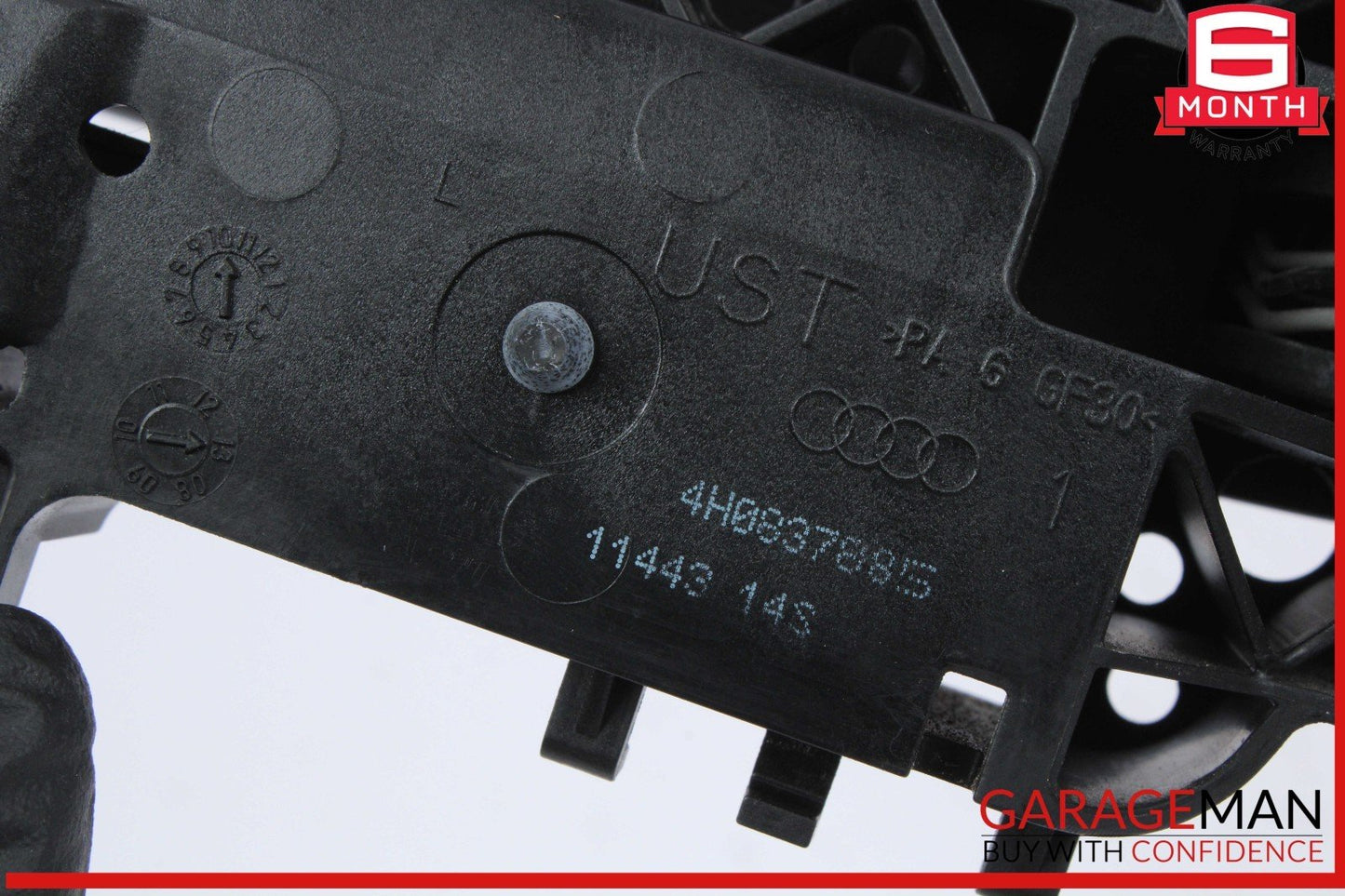 12-18 Audi A6 A7 Rear Left Driver Side Exterior Door Handle Black 4H0837885 OEM