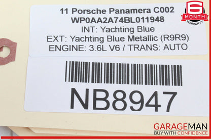 10-16 Porsche Panamera 970 Rear Right Passenger Side Seat Airbag Air Bag OEM