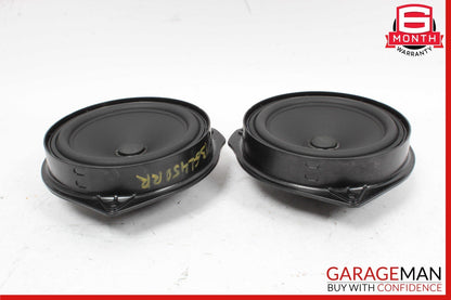 12-19 Mercedes X166 GL450 GLE350 Rear Left & Right Door Sound Speaker Set of 2