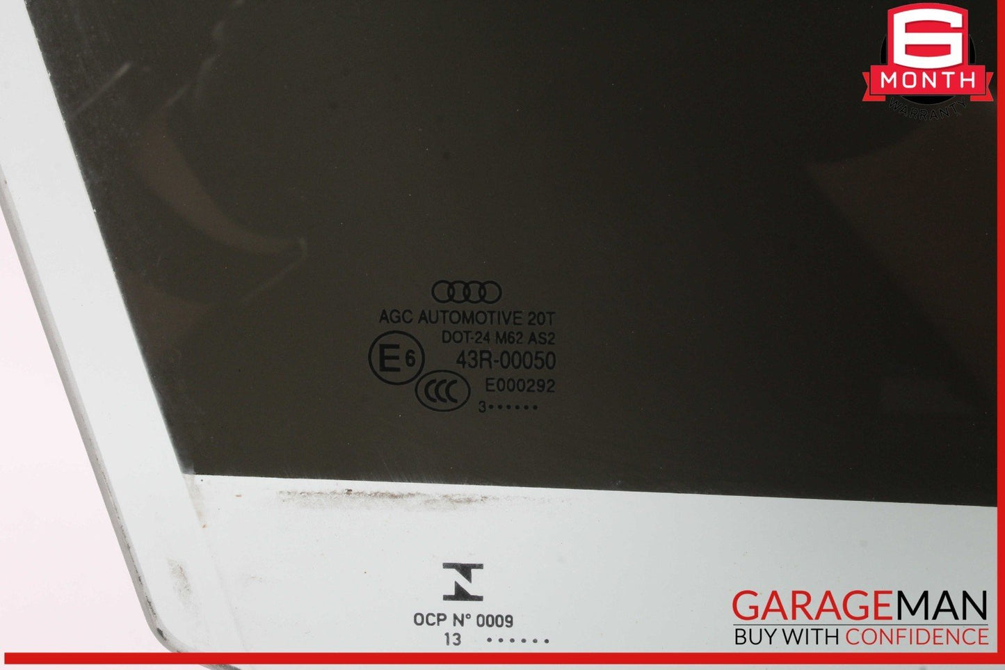 14-17 Audi SQ5 Front Right Passenger Side Door Window Auto Glass OEM