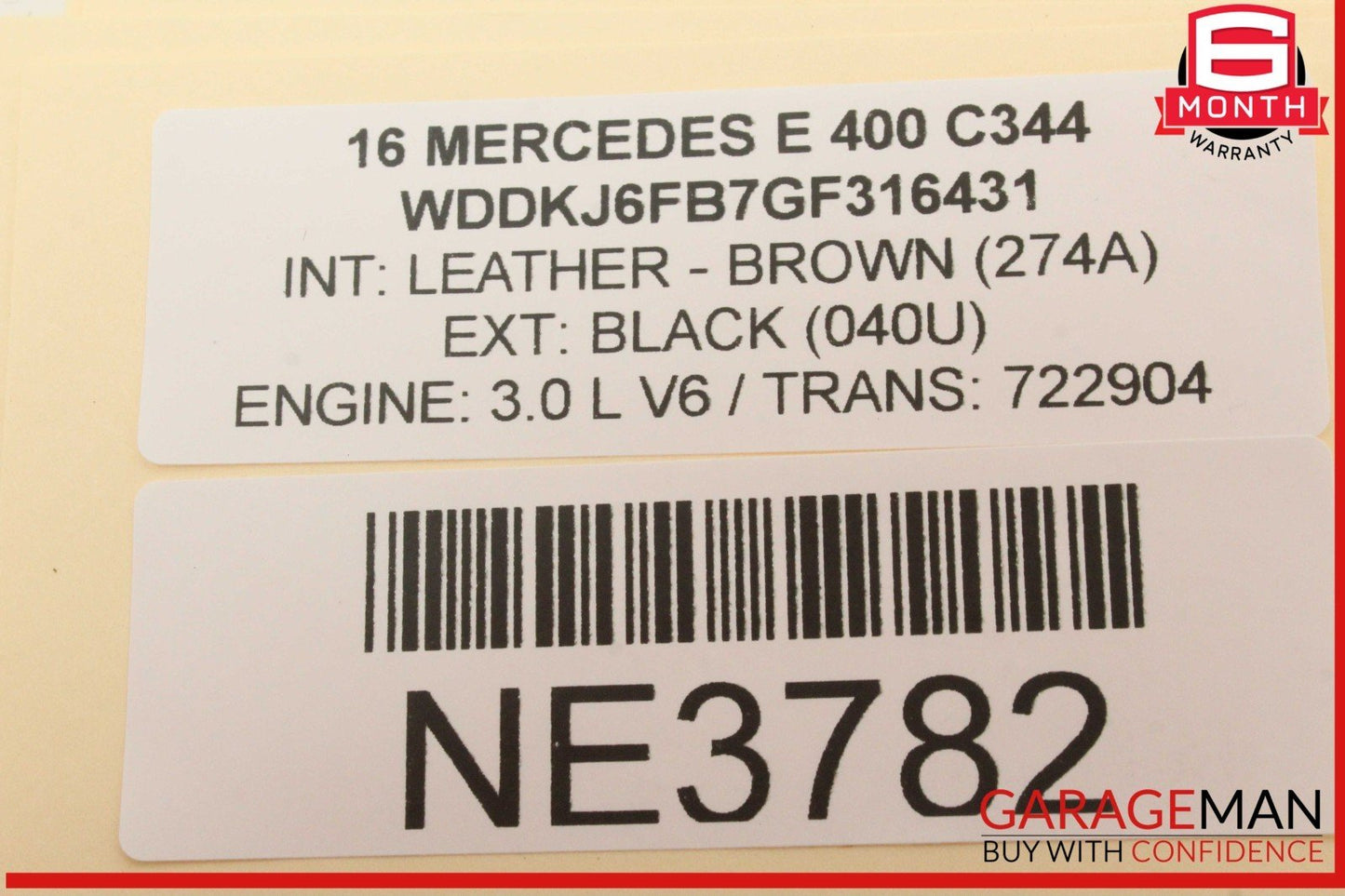 10-17 Mercedes W207 E400 C250 C350 Roof Sun Shade Screen Roller Blind Motor OEM
